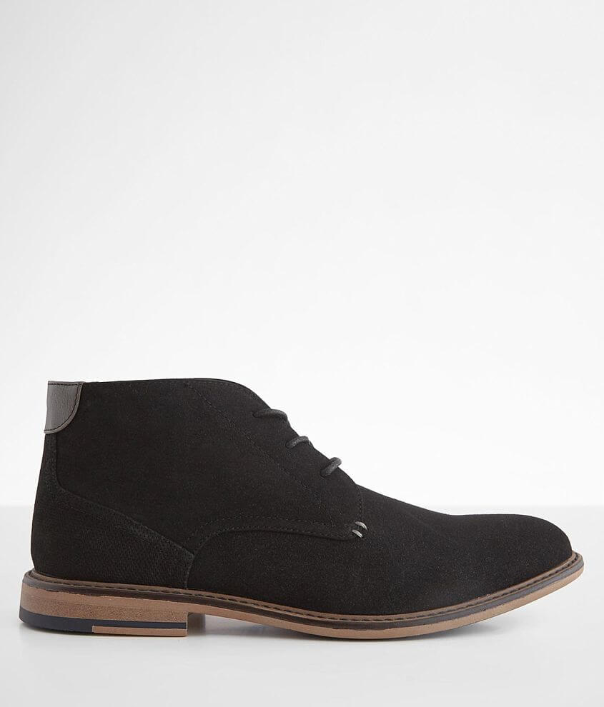 Steve Madden Grapin Shoe - Men's Shoes in Black Suede | Buckle