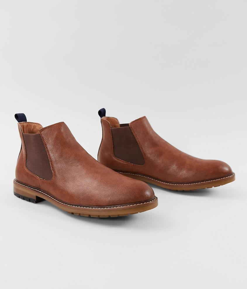 Steve Madden M-Mastor Chelsea Boot - Men's Shoes in Cognac | Buckle