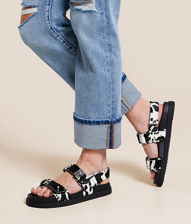 Steve Madden Mona Cow Print Sandal misc detail 5 view