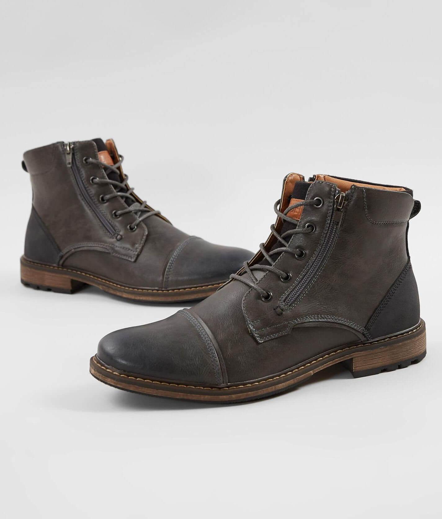 Madden M Trader Boot - Men's Shoes Grey | Buckle