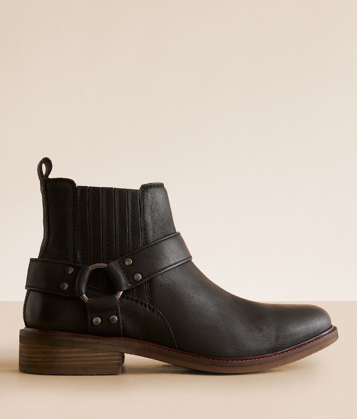 Steve Madden Wabash Harness Leather Chelsea Boot - Men
