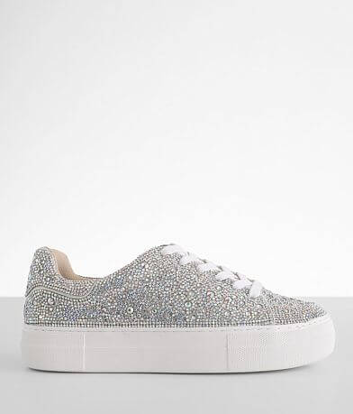 betsey johnson sidny rhinestone platform sneaker