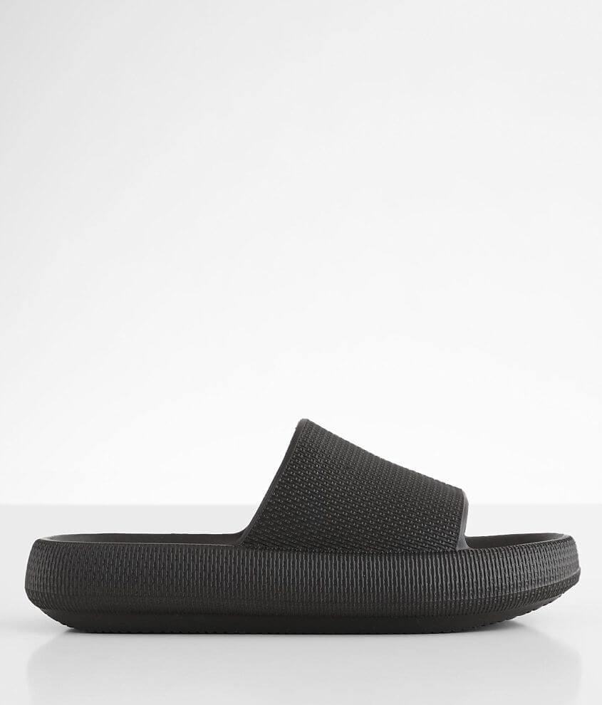 Steve Madden Scuba Slide - Women's Shoes in Black | Buckle