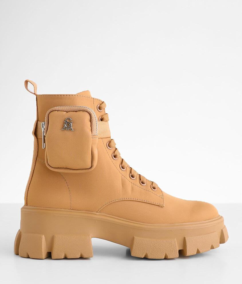 Steve madden combat outlet boots