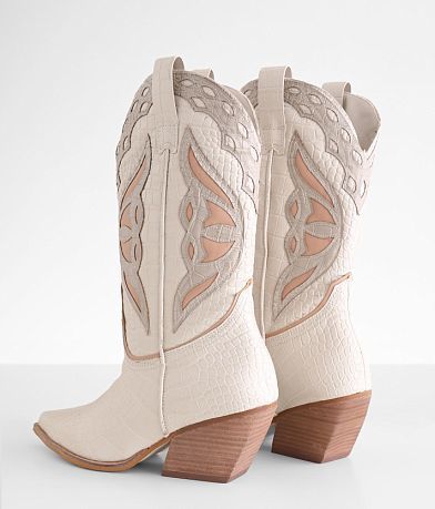 Steve Madden Western Leather Boot misc detail 2 view