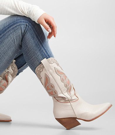 Steve Madden Western Leather Boot misc detail 5 view