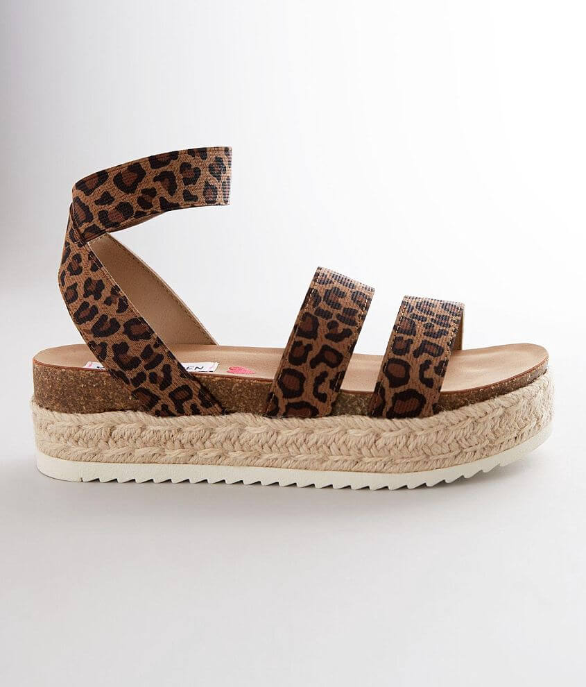 maravilloso motivo Sumergir Girls - Steve Madden Kimmie Flatform Sandal - Girl's Shoes in Leopard |  Buckle