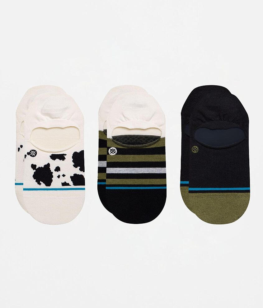 Stance 3 Pack Cow Socks front view