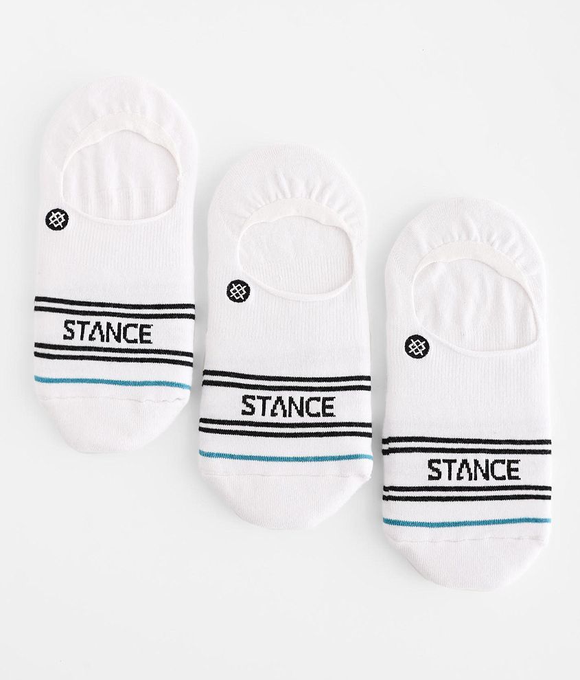 Stance Basic 3 Pack No Show Socks front view