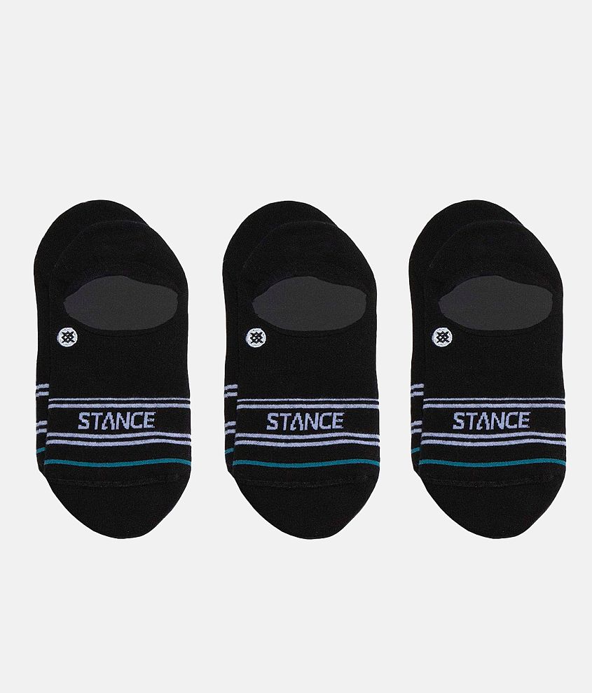 Stance Basic 3 Pack No Show Socks front view