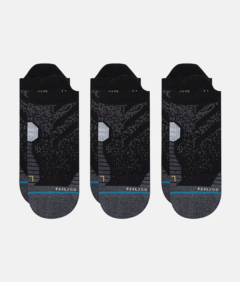 Stance 3 Pack Run Tab INFIKNIT&#8482; Socks front view