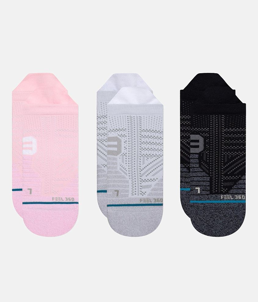 Stance Mesh Tab 3 Pack INFIKNIT&#8482; Socks front view