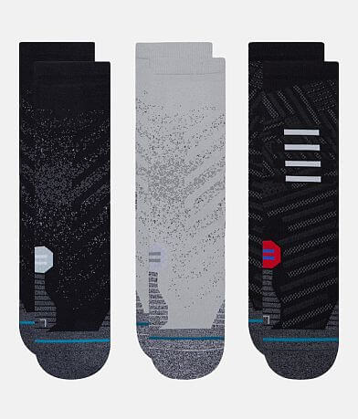 Stance Run 3 Pack INFIKNIT™ Socks front view