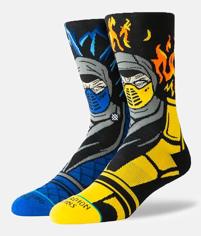 Stance Sub Zero Vs. Scorpion Socks front view