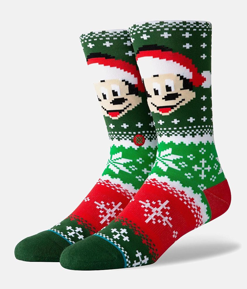 Stance Mickey Clause Socks front view