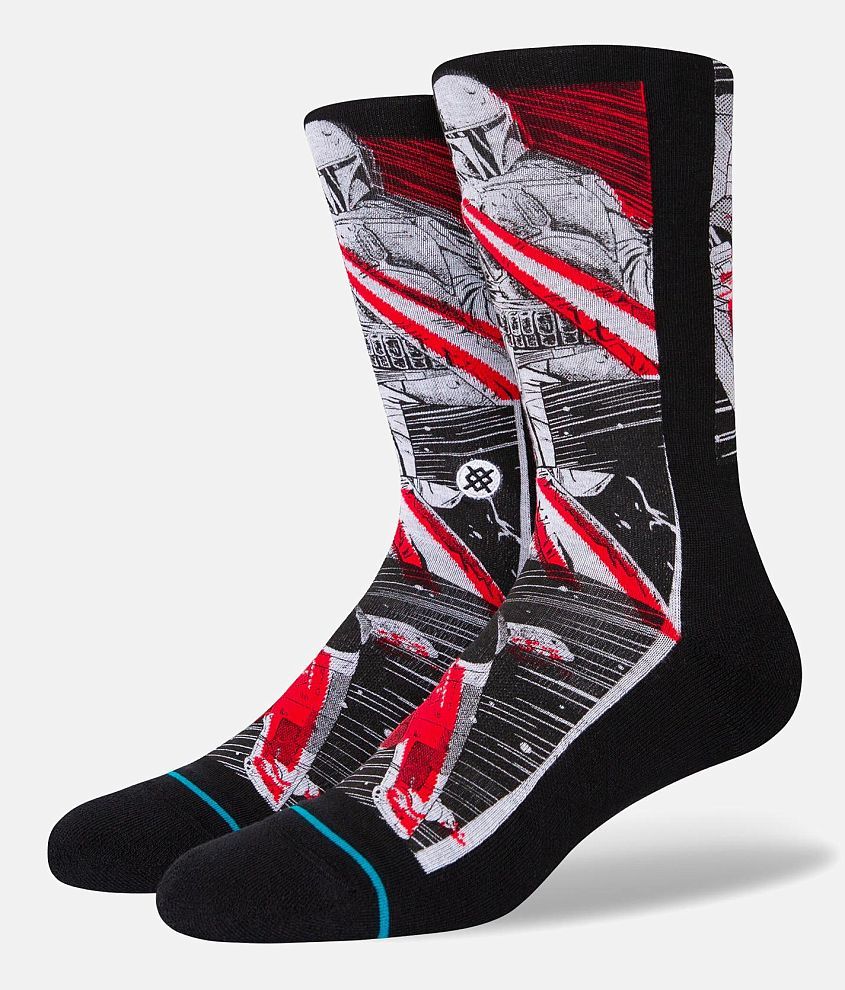 Stance Manga Boba INFIKNIT™ Socks - Men's Socks in Black | Buckle