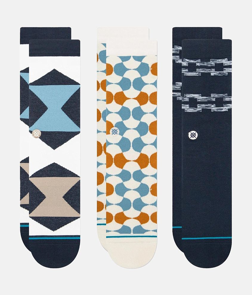 Stance 3 Pack Deco Socks front view