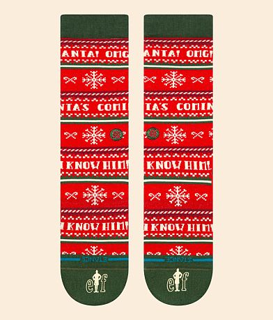 Stance Elf I Know Him Socks MISC_DETAIL_1