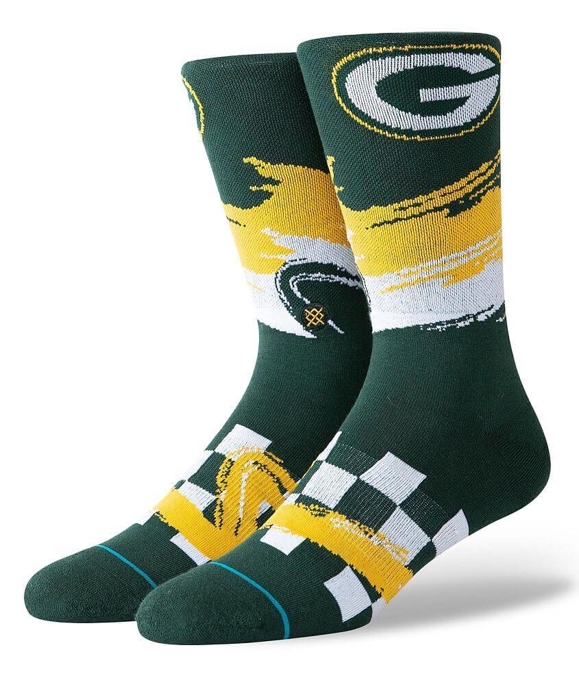Stance Green Bay Packers Wave Racer Socks front view