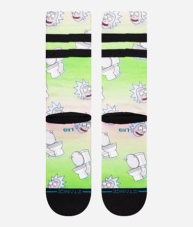 Stance Rick &amp; Morty The Seat Socks misc detail 2 view