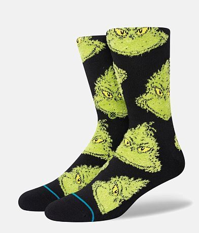 Stance Mean One Socks front view