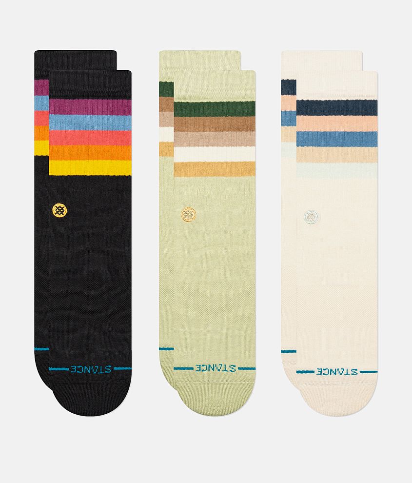 Stance 3 Pack Maliboo Socks front view