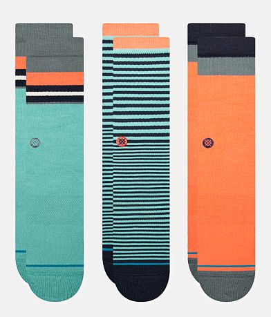 Stance 3 Pack Neptune Socks front view