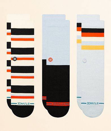 Stance 3 Pack Weekly Grind Socks front view