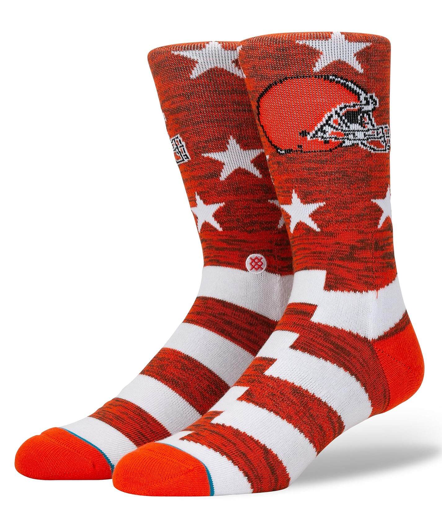 men's cleveland browns socks