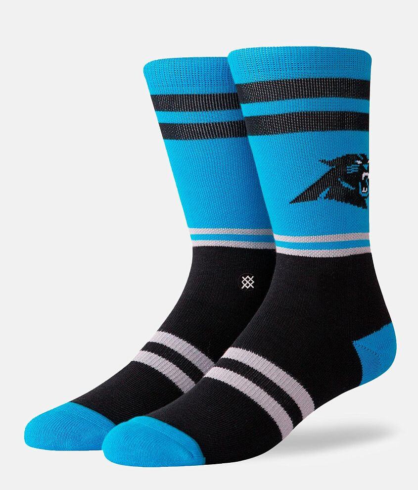 Stance Carolina Panthers Logo Socks front view