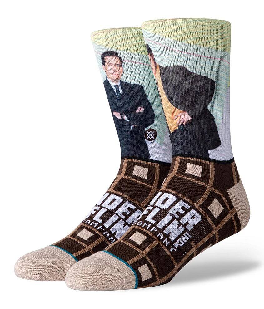 Stance The Office Regional Manager Socks - Men's Socks in Brown | Buckle