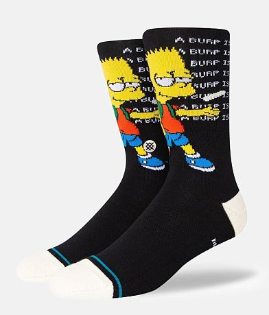 Stance The Simpsons™ Troubled Socks front view