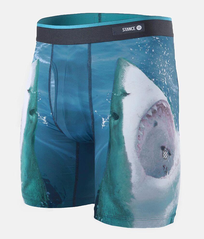 Stance Shark Tooth Stretch Boxer Briefs - Men's Boxers in Navy