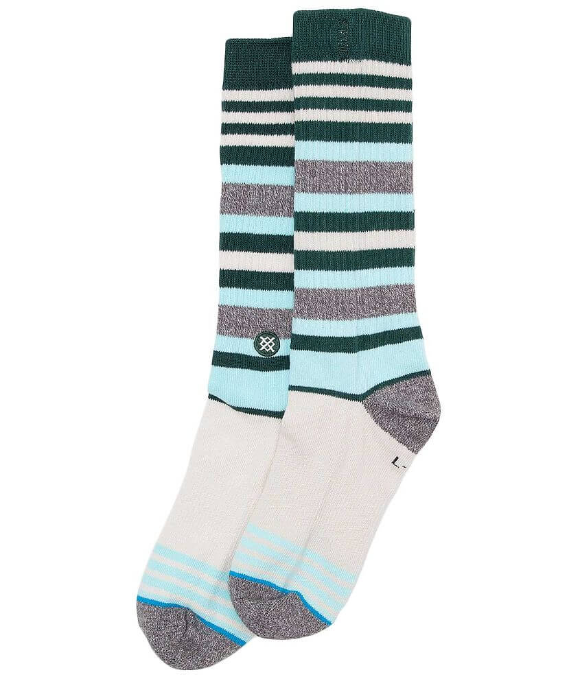 Stance Klondike Socks Men's Socks in Green Buckle