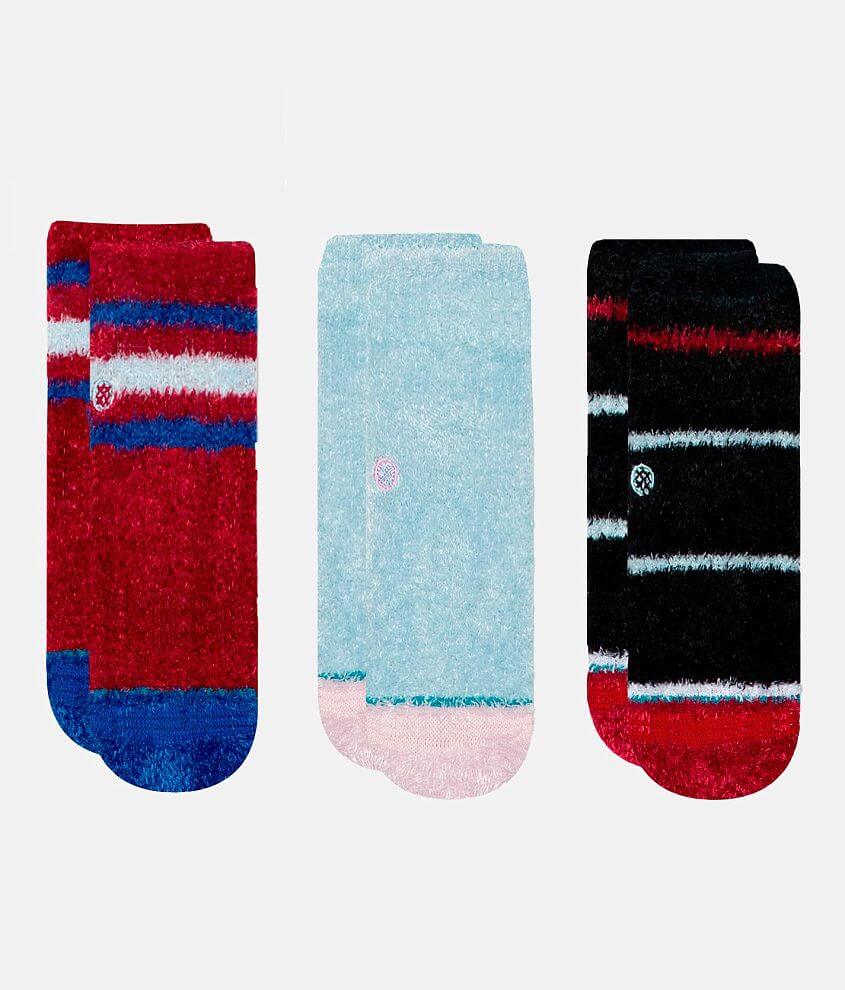 Toddler - Stance 3 Pack Snuggle Slipper Socks front view