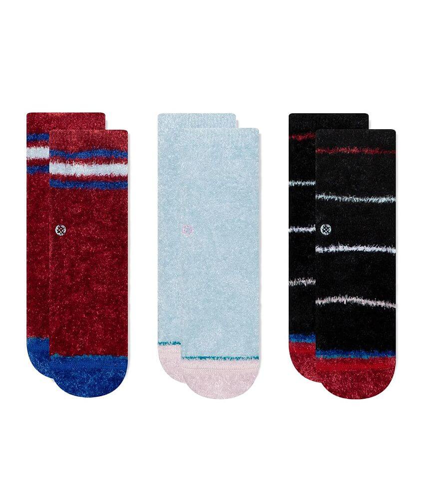 Toddler - Stance 3 Pack Snuggle Slipper Socks front view