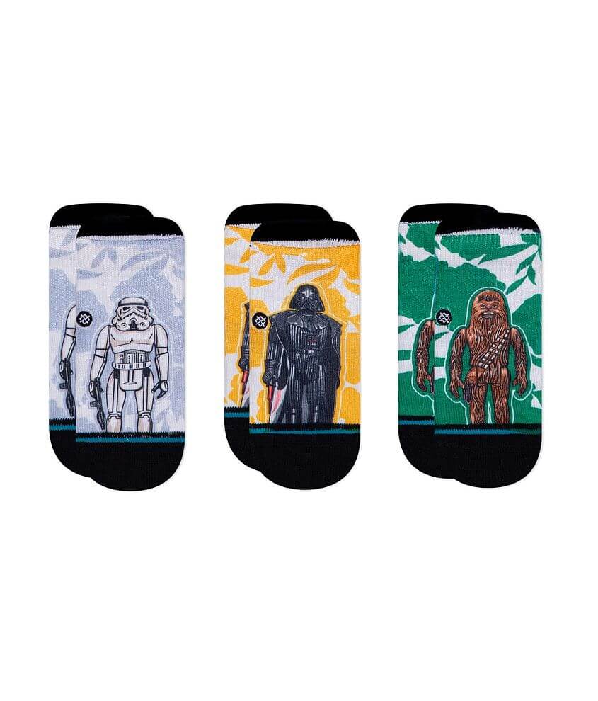 Baby - Stance Star Wars Space Floral 3 Pack Socks front view