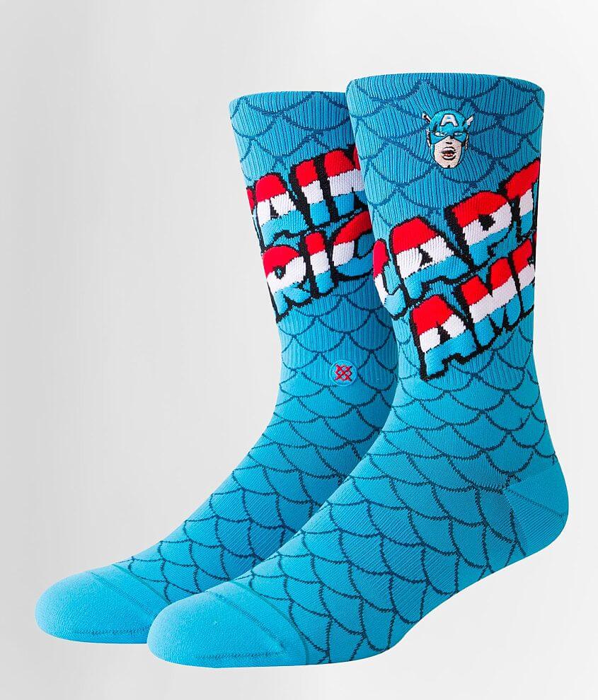 Boys - Stance Captain America Socks front view