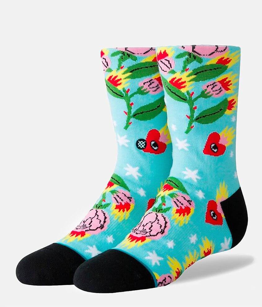 Boys - Stance Cavolo Floral Socks front view
