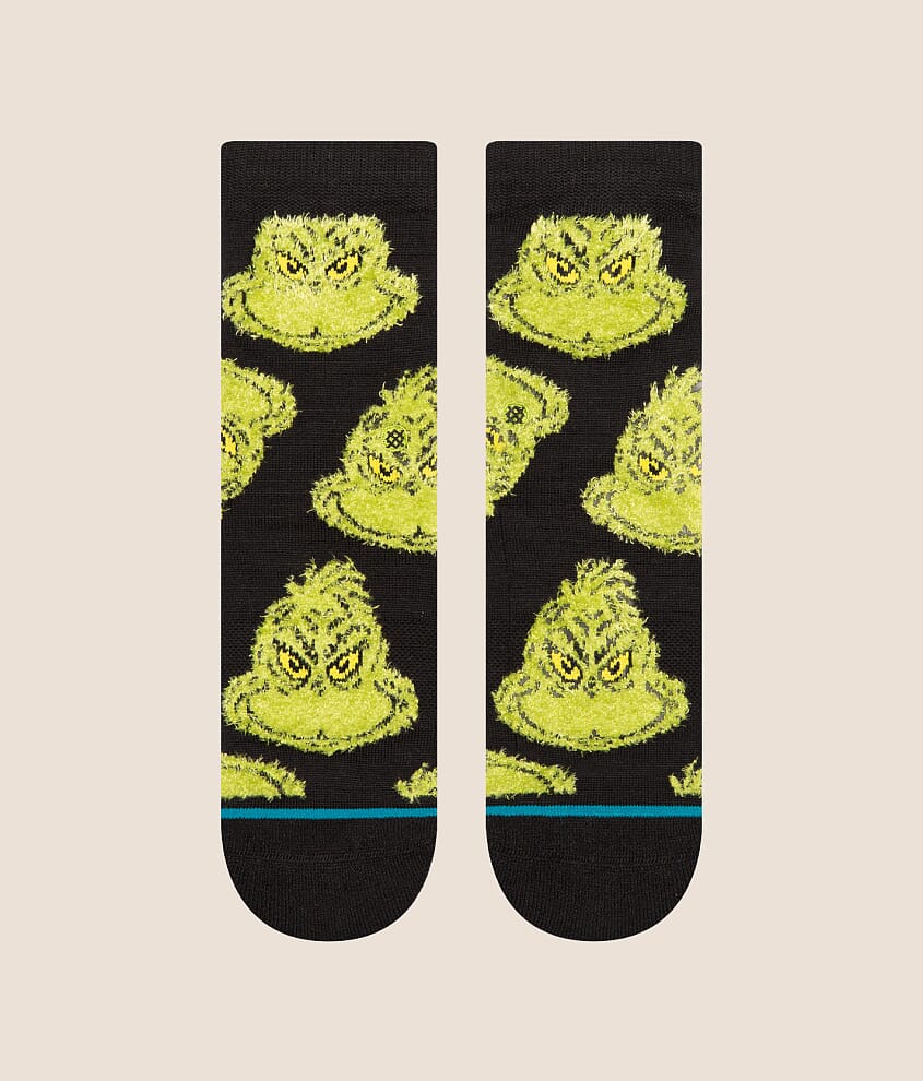 Boys - Mean Ones Grinch Socks