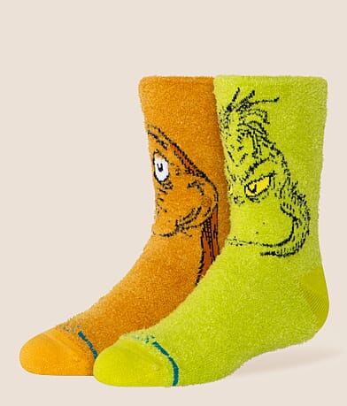 Stance Boys - Grinch & Max Socks front view
