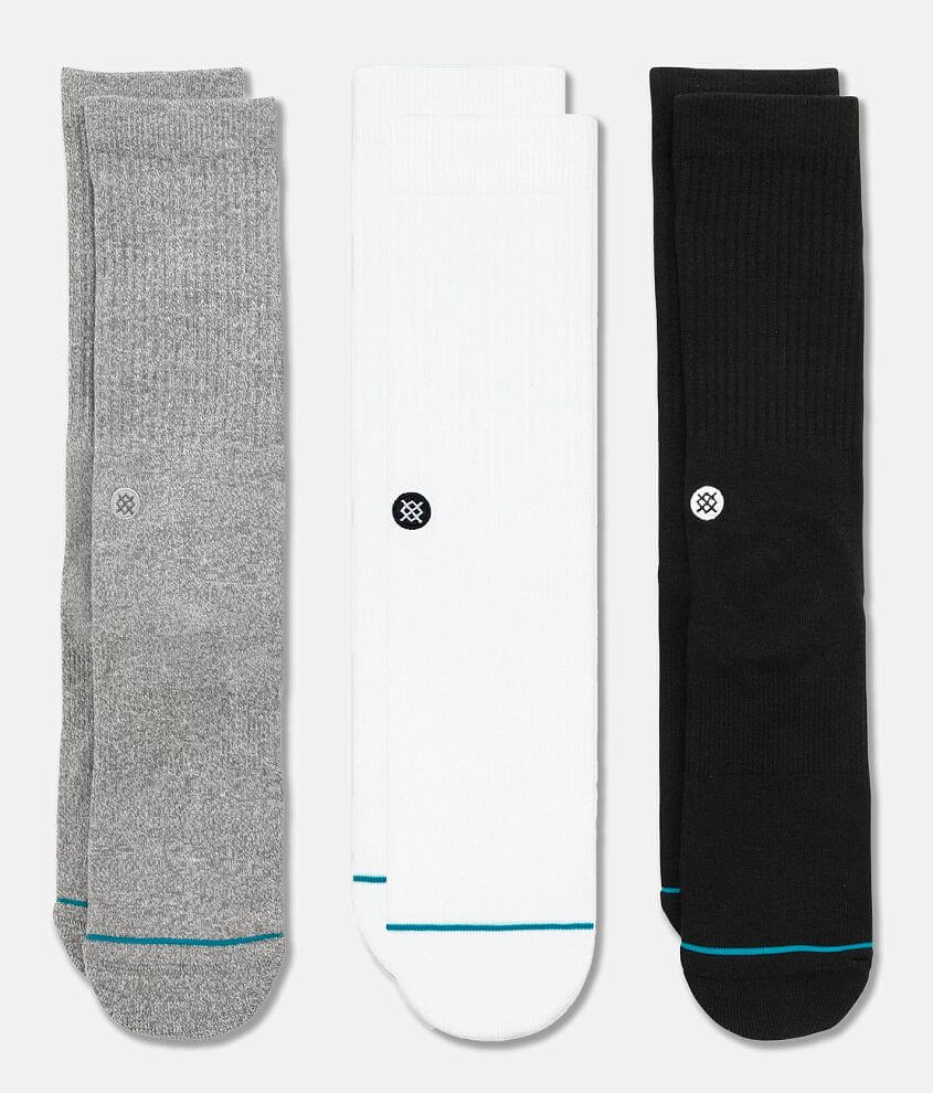 Boys - Stance Icon 3 Pack Socks front view