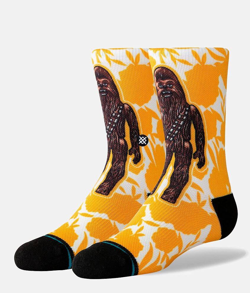 Stance Boys - Star Wars Floral Chewie Socks front view
