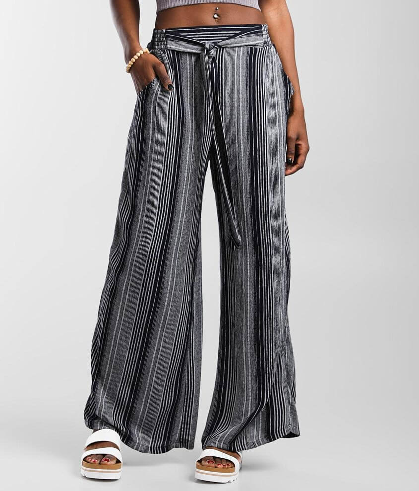Angie Jacquard Striped Beach Pant - Women's Pants in Blue | Buckle