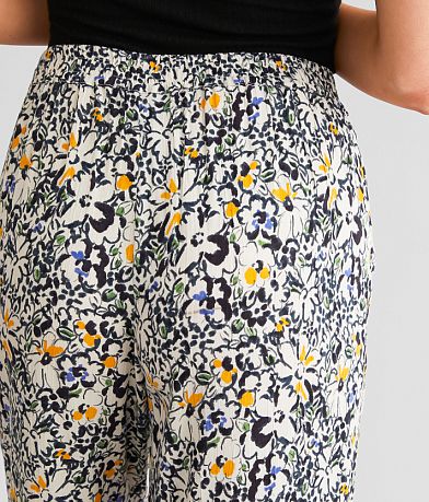 Angie Floral Wide Leg Beach Pant BACK_POCKET