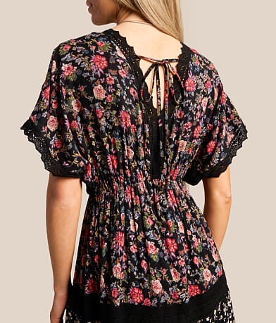Mixed Floral Maxi Dress thumbnail 4