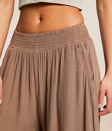 Angie Crinkle Wide Leg Pant misc detail 1 view