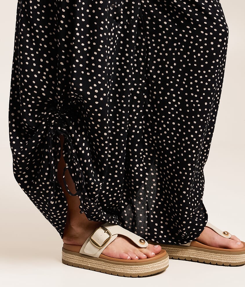 Polka Dot Wide Leg Pant