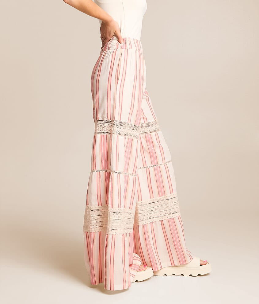 Striped Wide Leg Beach Pant - thumbnail 3