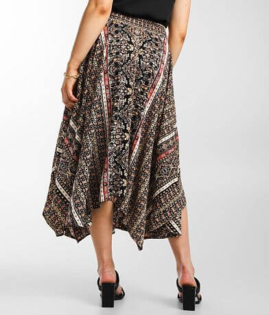 Angie Midi Boho Skirt BACK